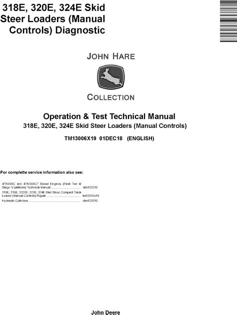 jd 328 skid steer technical manual|john deere 320e specs.